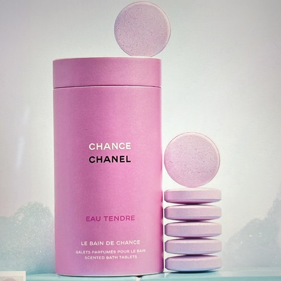 🫧🛁🫧 CHANEL CHANCE EAU TENDRE SCENTED BATH TABLETS 🛁🫧🛁 NWT 🫧🛁🫧 - Picture 3 of 16